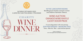 Rotary Wine Dinner