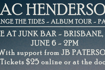 Zac Henderson Change The Tides Tour