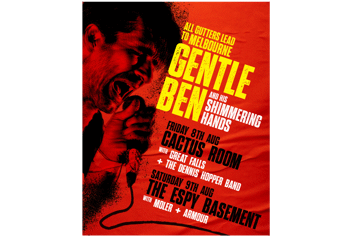 Gentle Ben and His Shimmering Hands at Cactus Room