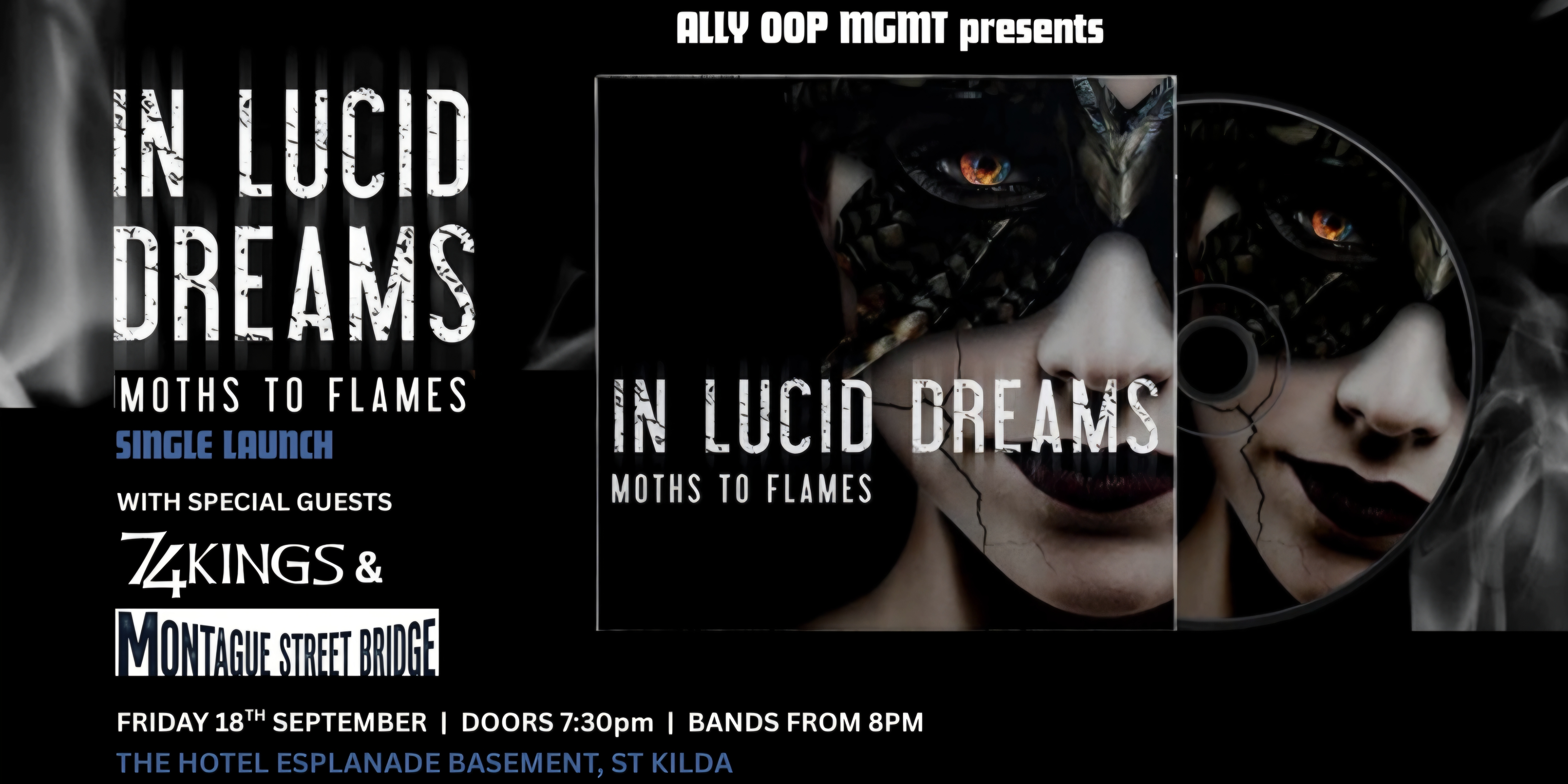In Lucid Dreams | Moths To Flames Single Launch