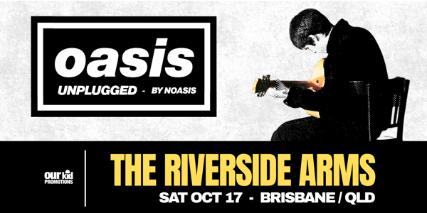 OASIS Unplugged by NOASIS - England V Tonga Pre-Match Party live at Riverside Arms - Concert poster