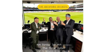 The Backyard Crickets EP Launch