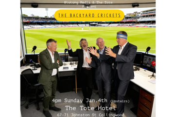 The Backyard Crickets EP Launch