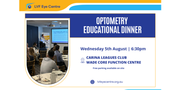 2026 Optometry Educational Dinner (August)
