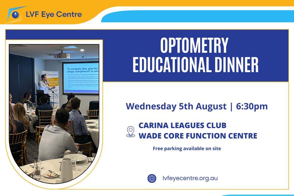 2026 Optometry Educational Dinner (August)