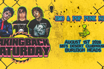 TAKING BACK SATURDAY - Emo and Pop Punk Night