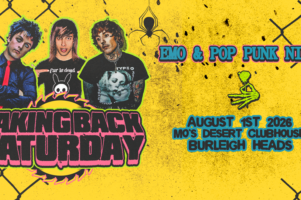 TAKING BACK SATURDAY - Emo and Pop Punk Night