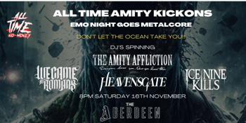 All Time Emo & Scene Party - Unofficial Amity Affliction Kickons 🎸