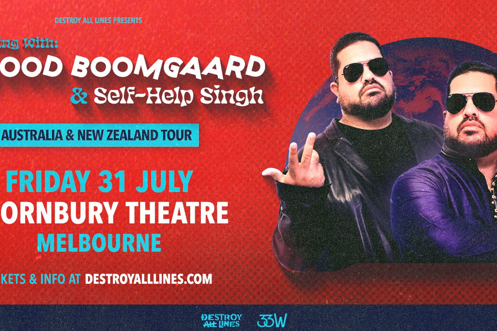 An Evening With Masood Boomgaard & Self-Help Singh