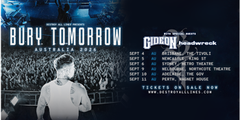 Bury Tomorrow (uk) Will You Haunt Me Australian Tour 2026