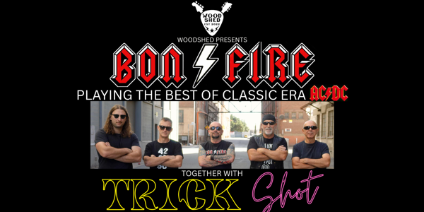 Bonfire live at Woodshed in Royal Park - Live music event