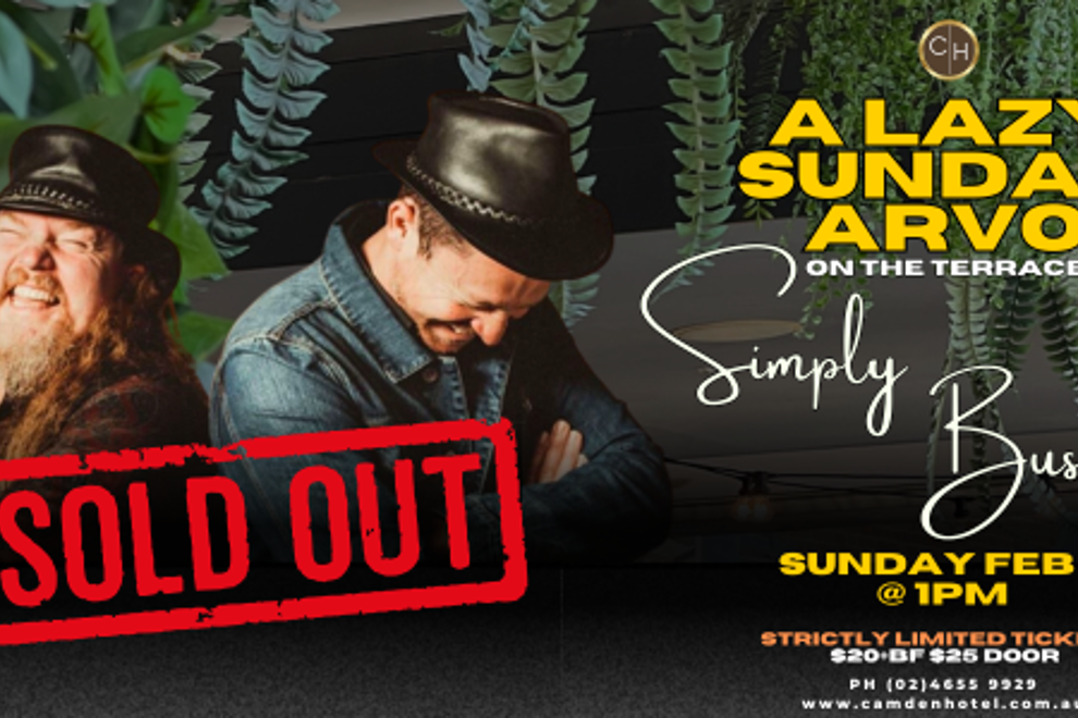 A Lazy Sunday Arvo with Simply Bushed