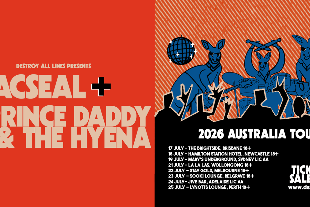 Macseal + Prince Daddy & The Hyena Australian Tour 2026