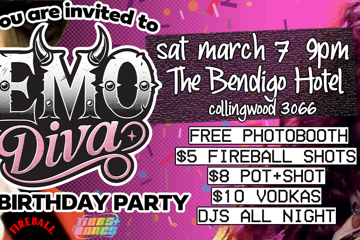 EMO DIVA 1ST BIRTHDAY