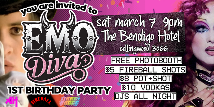 EMO DIVA 1ST BIRTHDAY