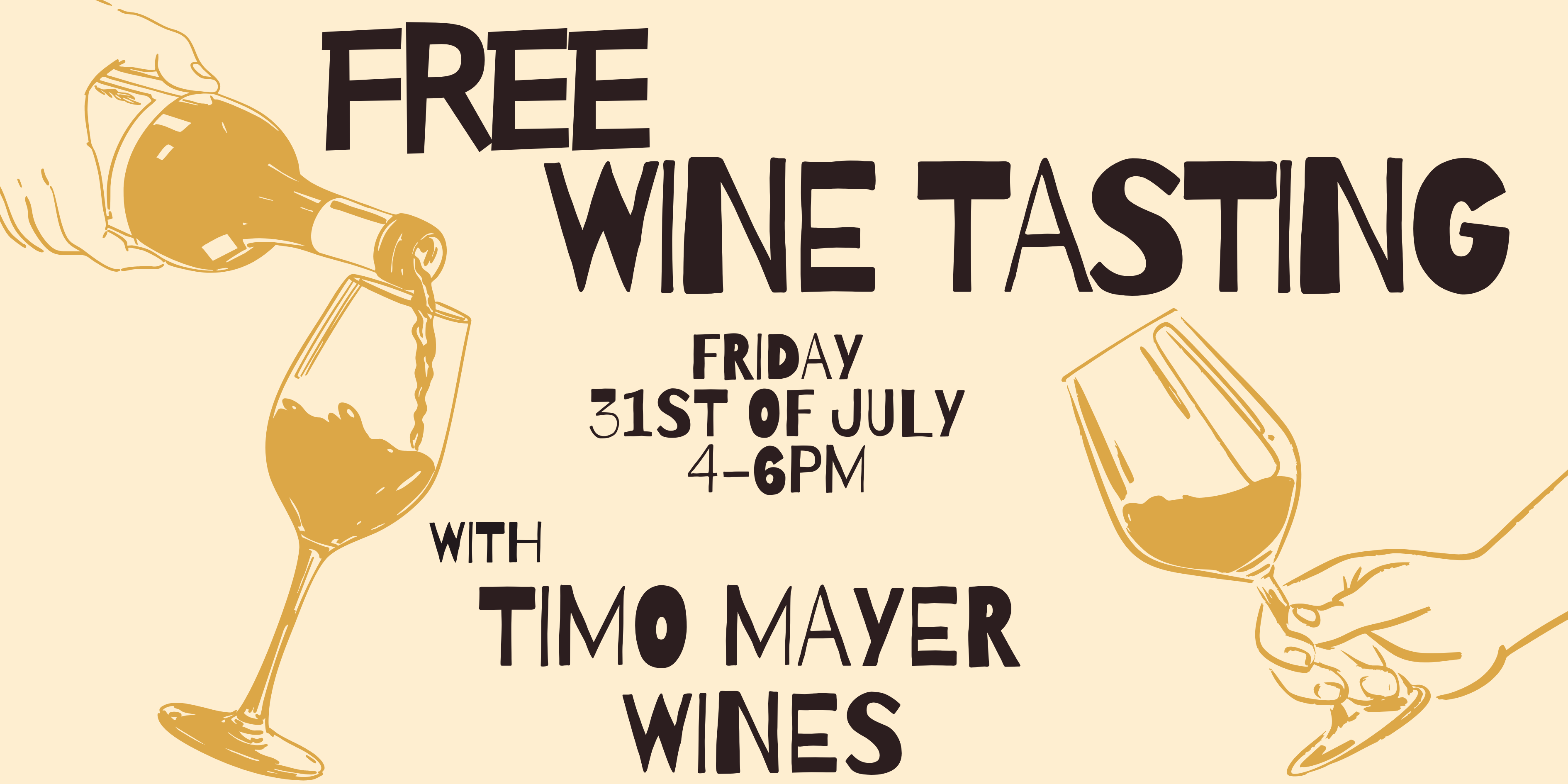 Free Wine Tasting with Timo Mayer