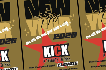 NYE - Kick INXS Show + Elevate Band