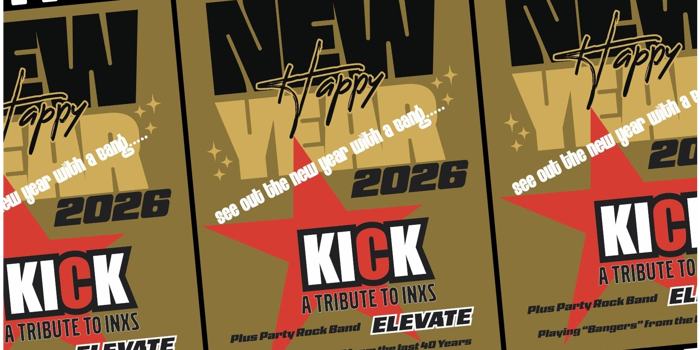 NYE - Kick INXS Show + Elevate Band