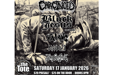 BLACK JESUS - ONWARDS TO SLAUGHTER - CD LAUNCH