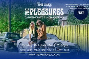Free Event - The Pleasures | Catherine Britt & Lachlan Bryan