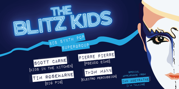 THE BLITZ KIDS live at Theatre Royal - Concert poster