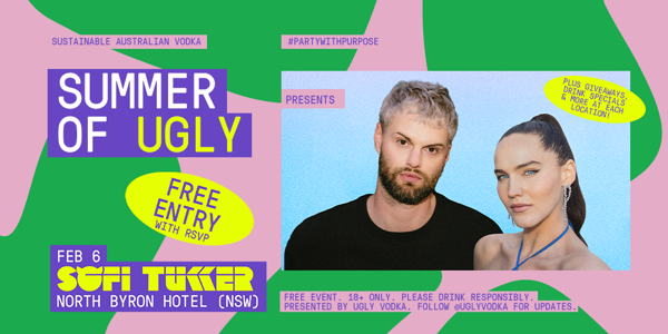 SUMMER OF UGLY: SOFI TUKKER @ North Byron Hotel poster