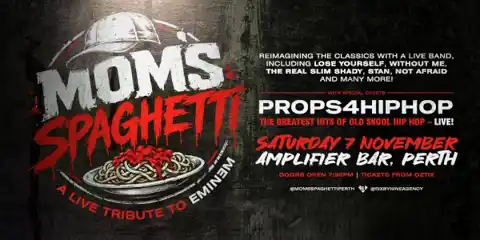 MOM'S SPAGHETTI | A Live Tribute to EMINEM | PERTH