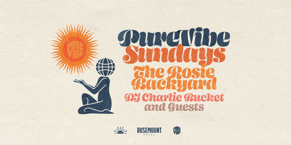 Pure Vibe Sundays live at Rosemount Hotel - Concert poster