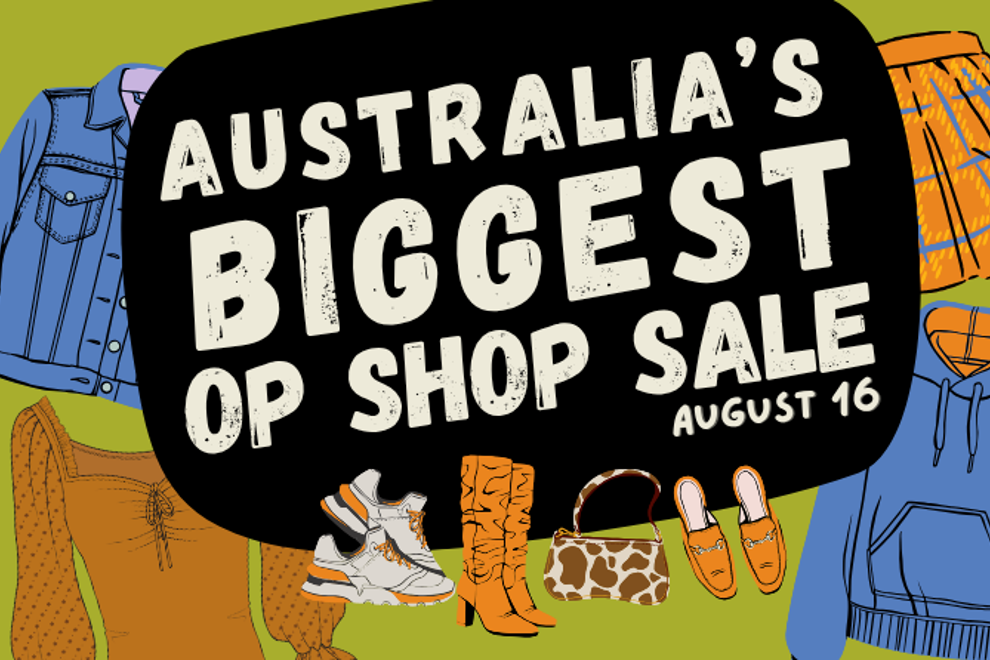 Australia's Biggest Op Shop Sale