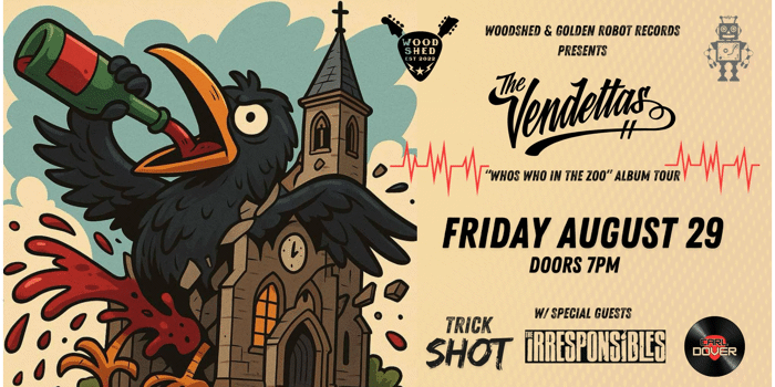The Vendettas "Who's Who in the Zoo" Album Tour