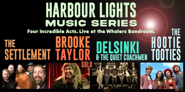 Coming up at Whalers Hotel - Warrnambool: The Settlement, Brooke Taylor, Delsinki & The Quiet Coachmen, The Hootie Tooties