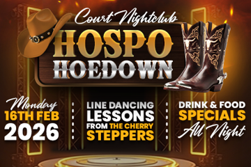 Hospo Hoedown: 16th February 2026