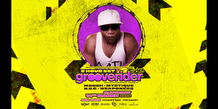 Grooverider (UK) @ Verdict Bar - The Court