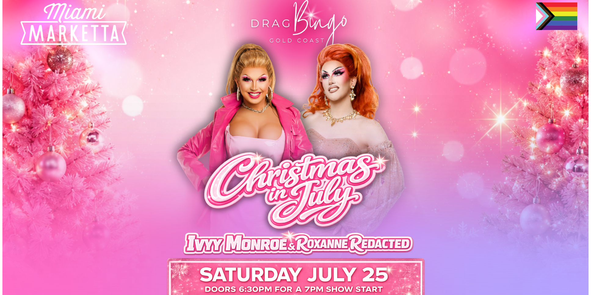 Drag Queen Bingo | Christmas in July | 25 July