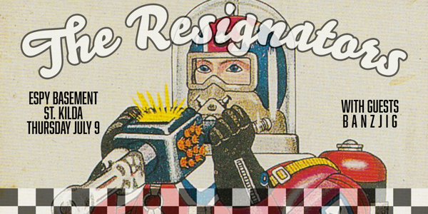 FREE ENTRY | The Resignators preview new material live at Espy Basement - Concert poster