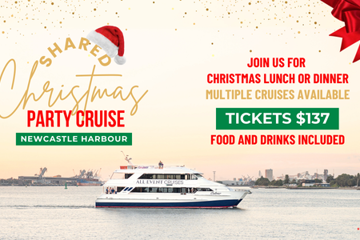 Shared Christmas Party Cruise - Dinner Session