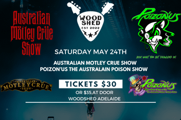 Poizon'Us - The Australian Poison Show & The Australian Motley Crüe Show