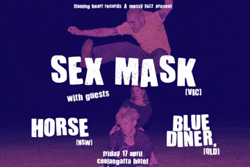 SEX MASK, HORSE & BLUE DINER