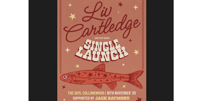 Liv Cartledge Single Launch 'HERE WE GO AGAIN'