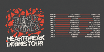 CANCELLED - Atticus Chimps - Heartbreak Debris Tour