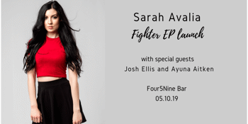 Sarah Avalia "Fighter" EP Launch