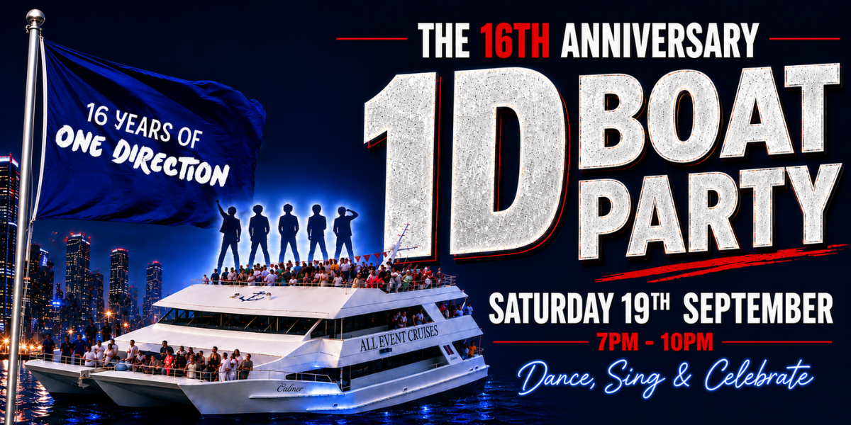 1D Boat Party| 16 Years of One Direction |Newcastle Harbour