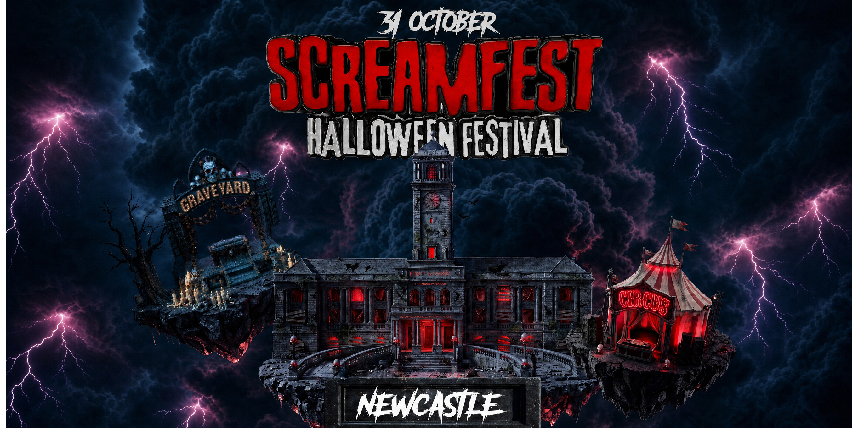 Screamfest Halloween Festival Newcastle