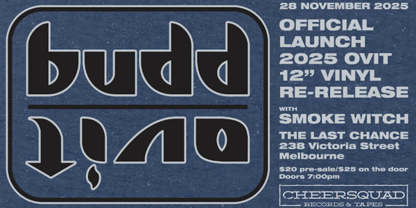 Budd - Ovit 12'' Vinyl Re-release Picture