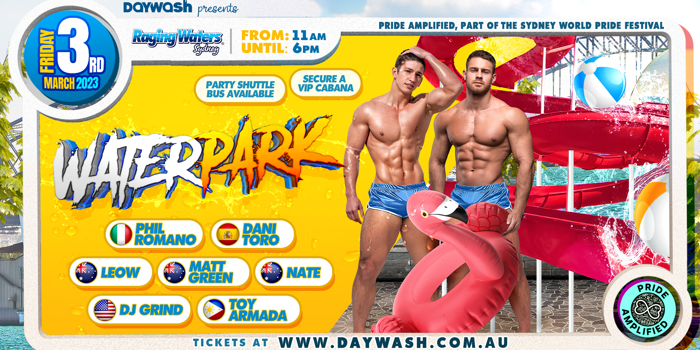 Sydney Waterpark Day Party poster