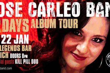 Rose Carleo Band. 42 Days Album Tour