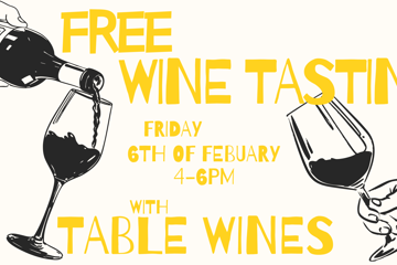 WINE TASTING - Table Wines