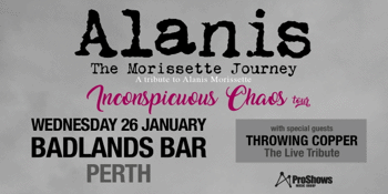 Alanis – The Morissette Journey (A Tribute to Alanis Morissette) | Perth