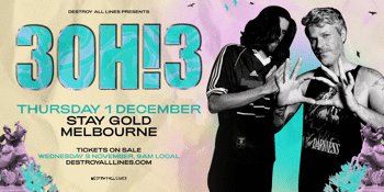 CANCELLED - 3OH!3 Sideshow