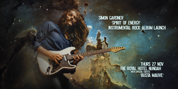 Simon Gardner – The Spirit of Energy Album Launch
